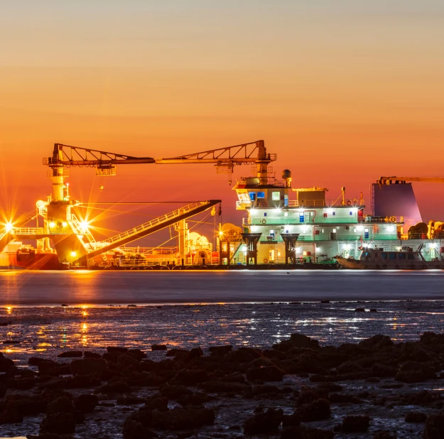 energy sector dredging
